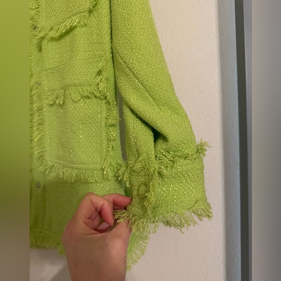 NWT APPARIS Callie Fringe Shacket - Picture 8 of 14